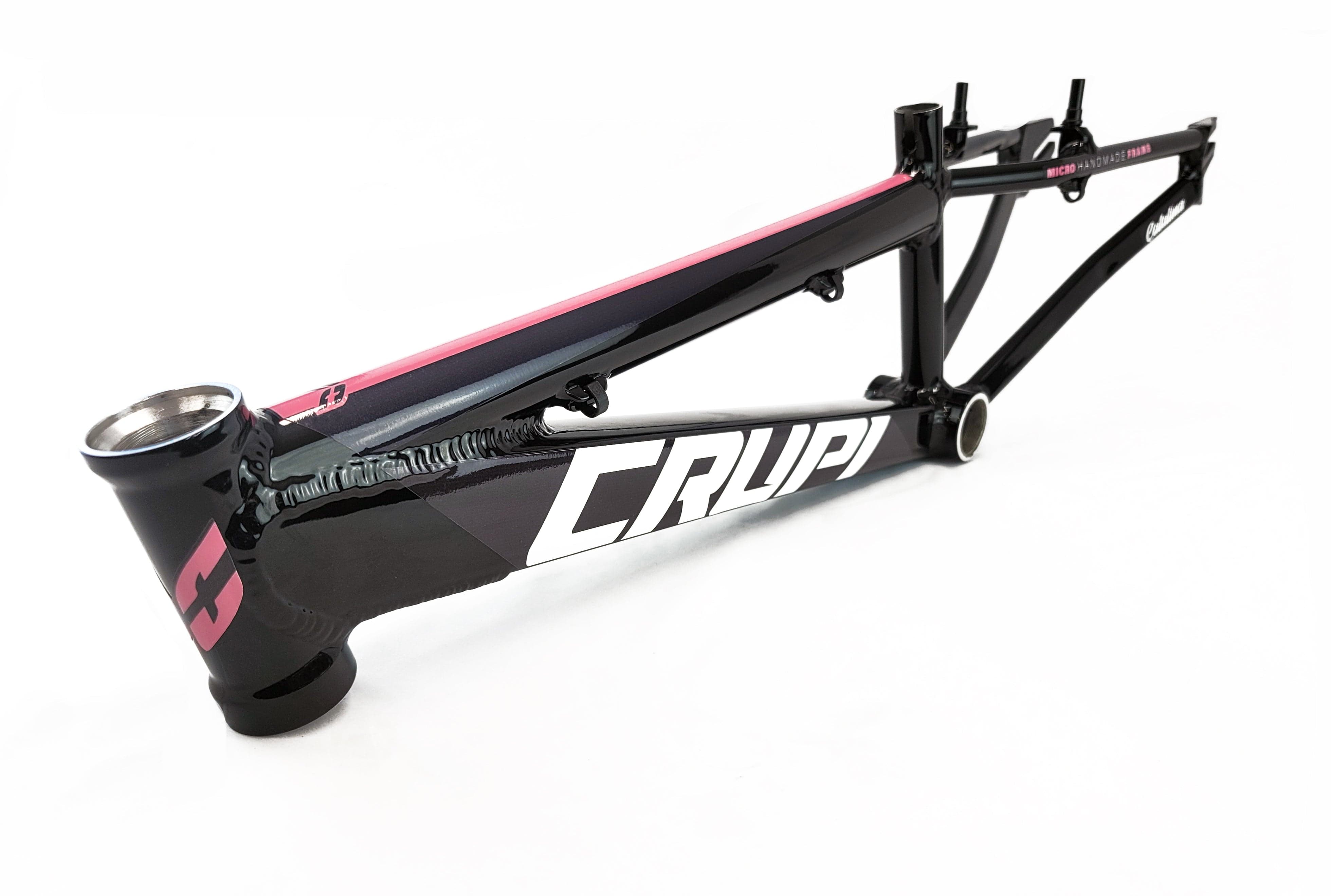 Crupi Parts Frames Black / Black w/some Pink Crupi Catalina 20" Micro Race Frame