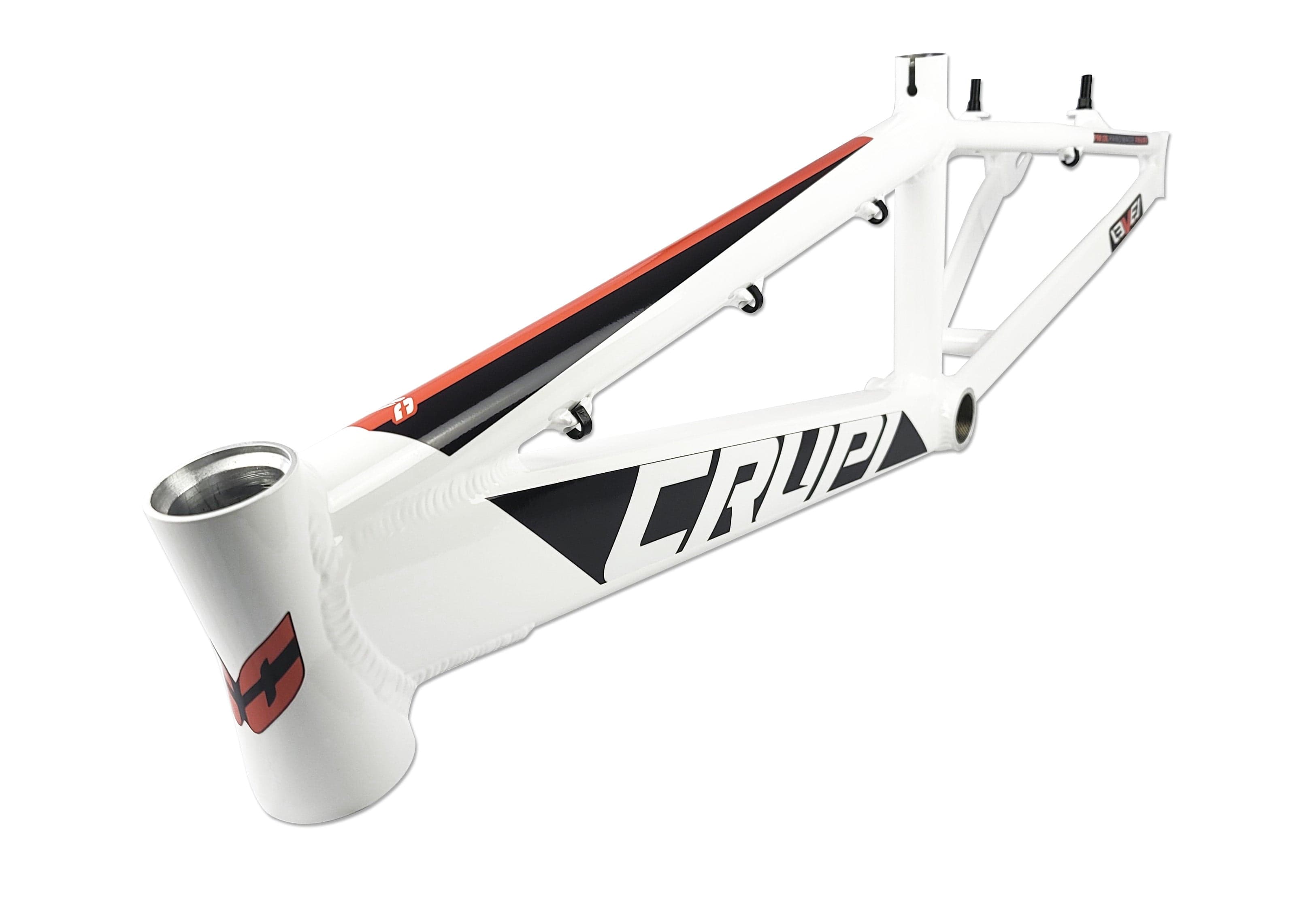 Crupi Parts Frames White / Black w/some Orange Crupi Catalina 20" Mini Race Frame