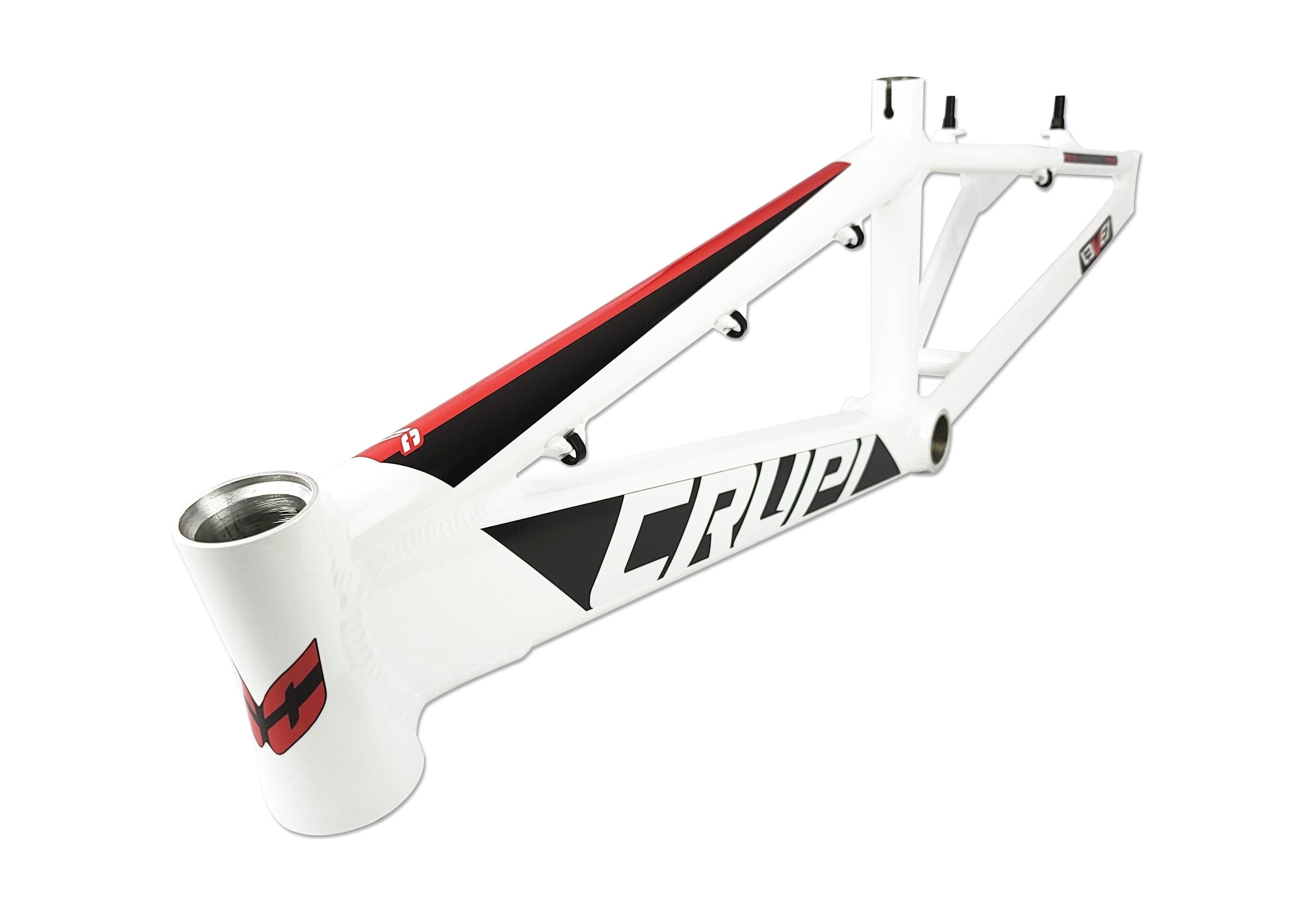 Crupi Parts Frames White / Black w/some Red Crupi Catalina 20" Mini Race Frame