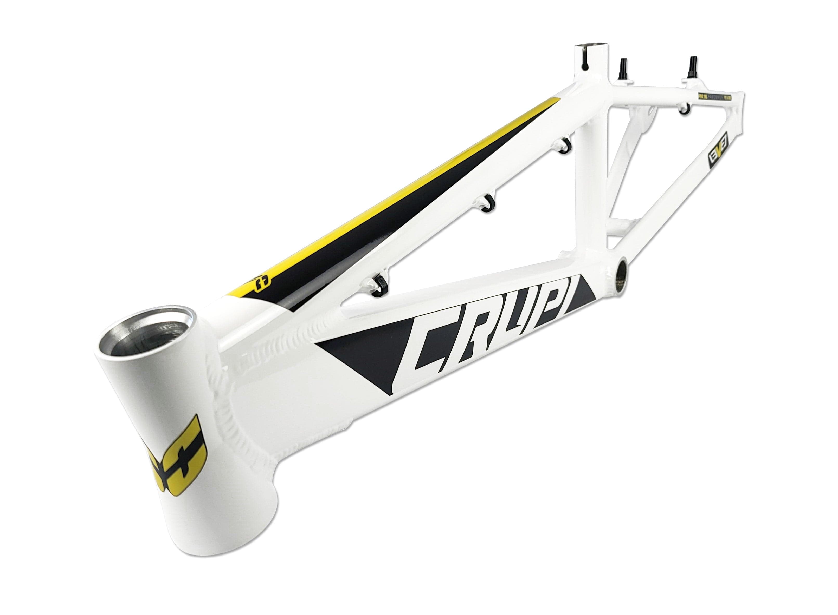 Crupi Parts Frames White / Black w/some Yellow Crupi Catalina 20" Mini Race Frame