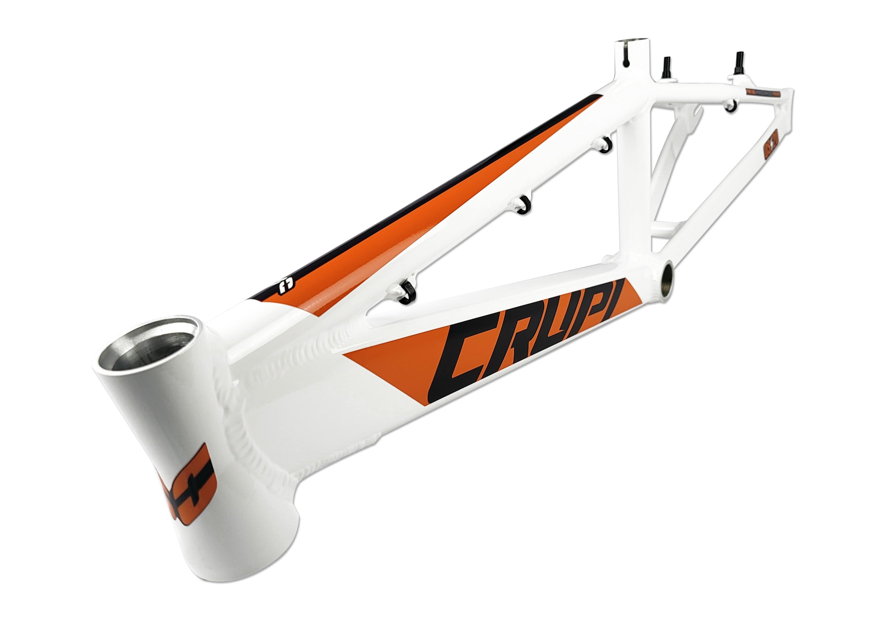 Crupi Parts Frames White / Orange w/some Black Crupi Catalina 20" Mini Race Frame