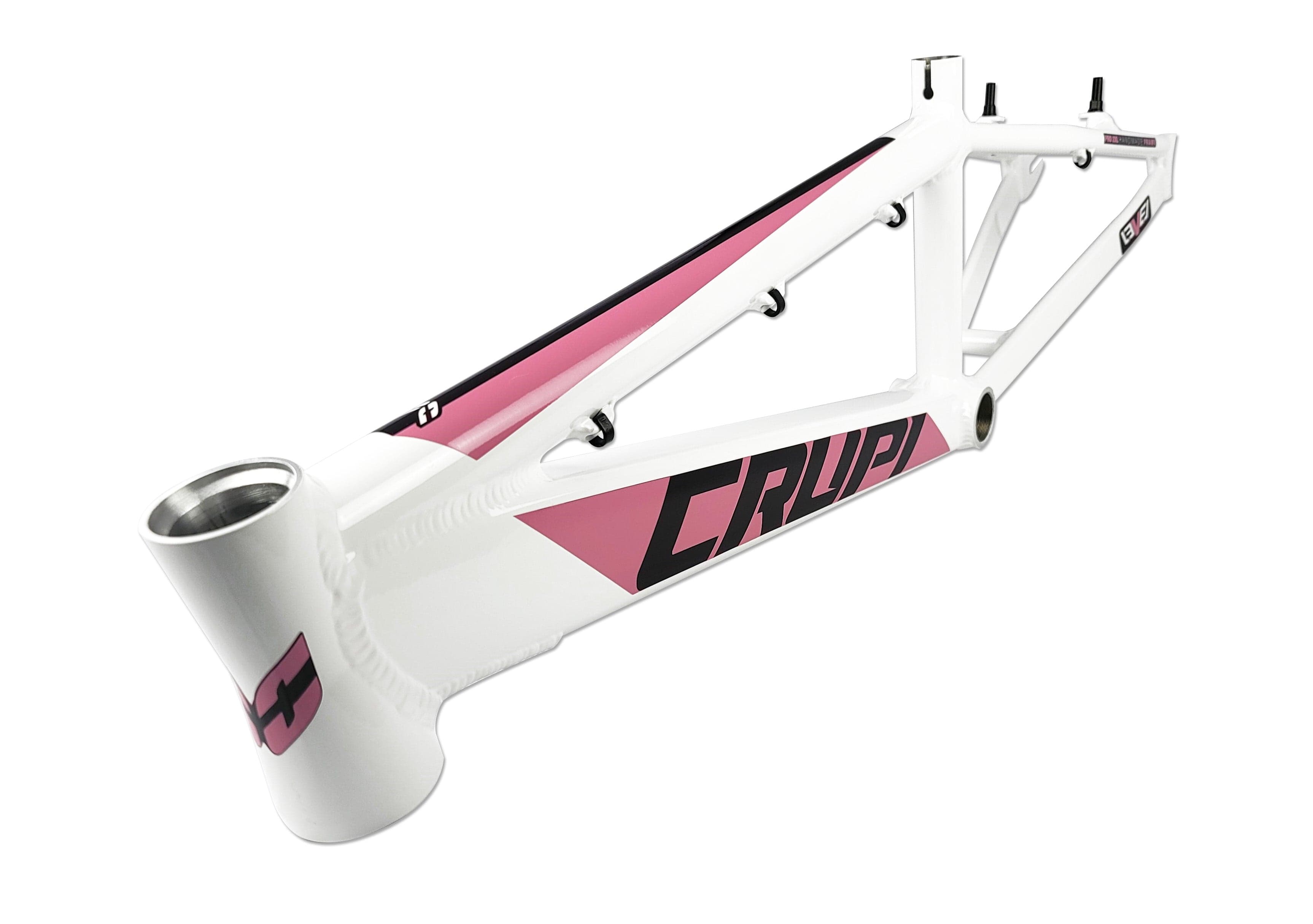 Crupi Parts Frames White / Pink w/some Black Crupi Catalina 20" Micro Race Frame