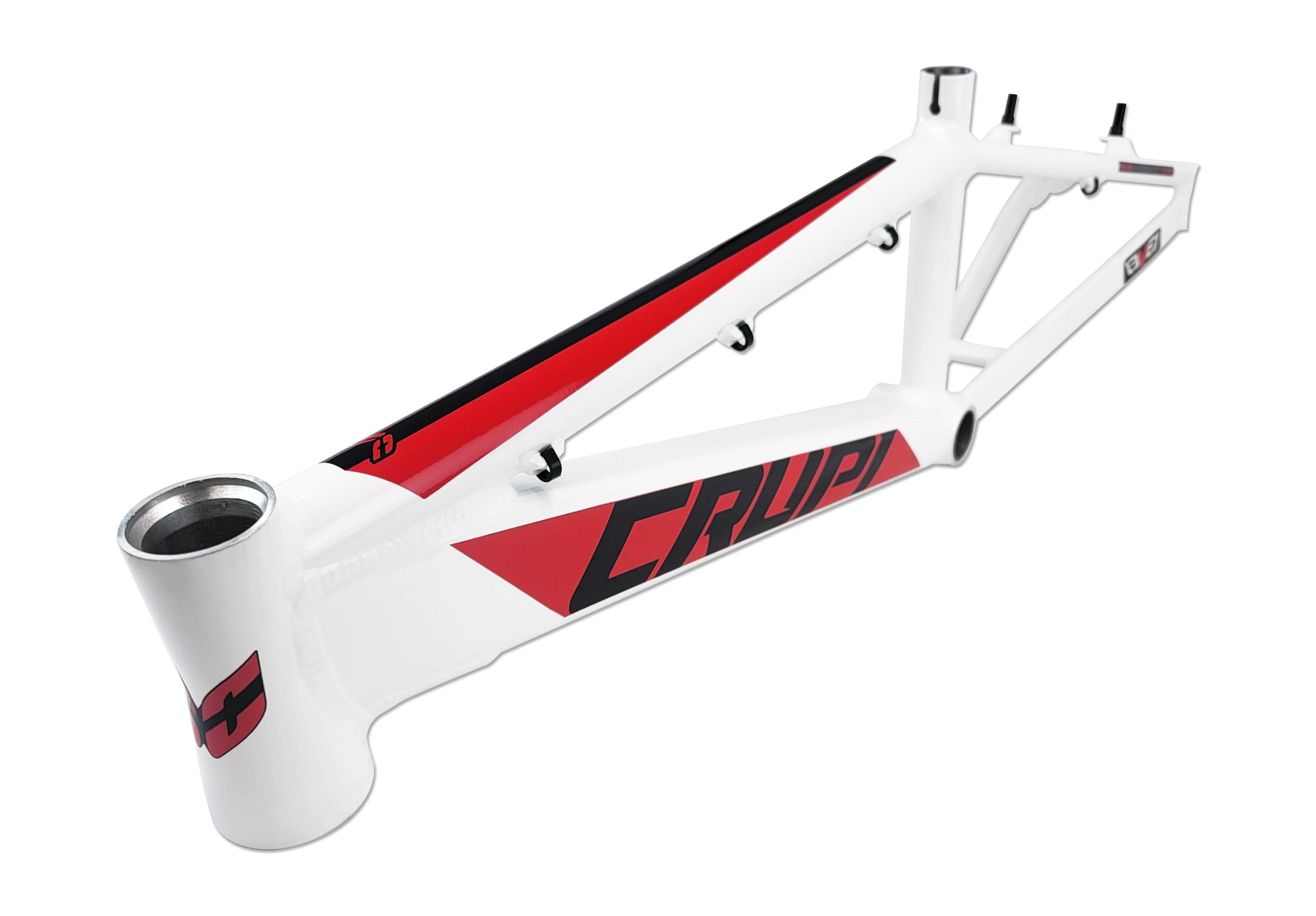 Crupi Parts Frames White / Red w/some Black Crupi Catalina 20" Mini Race Frame