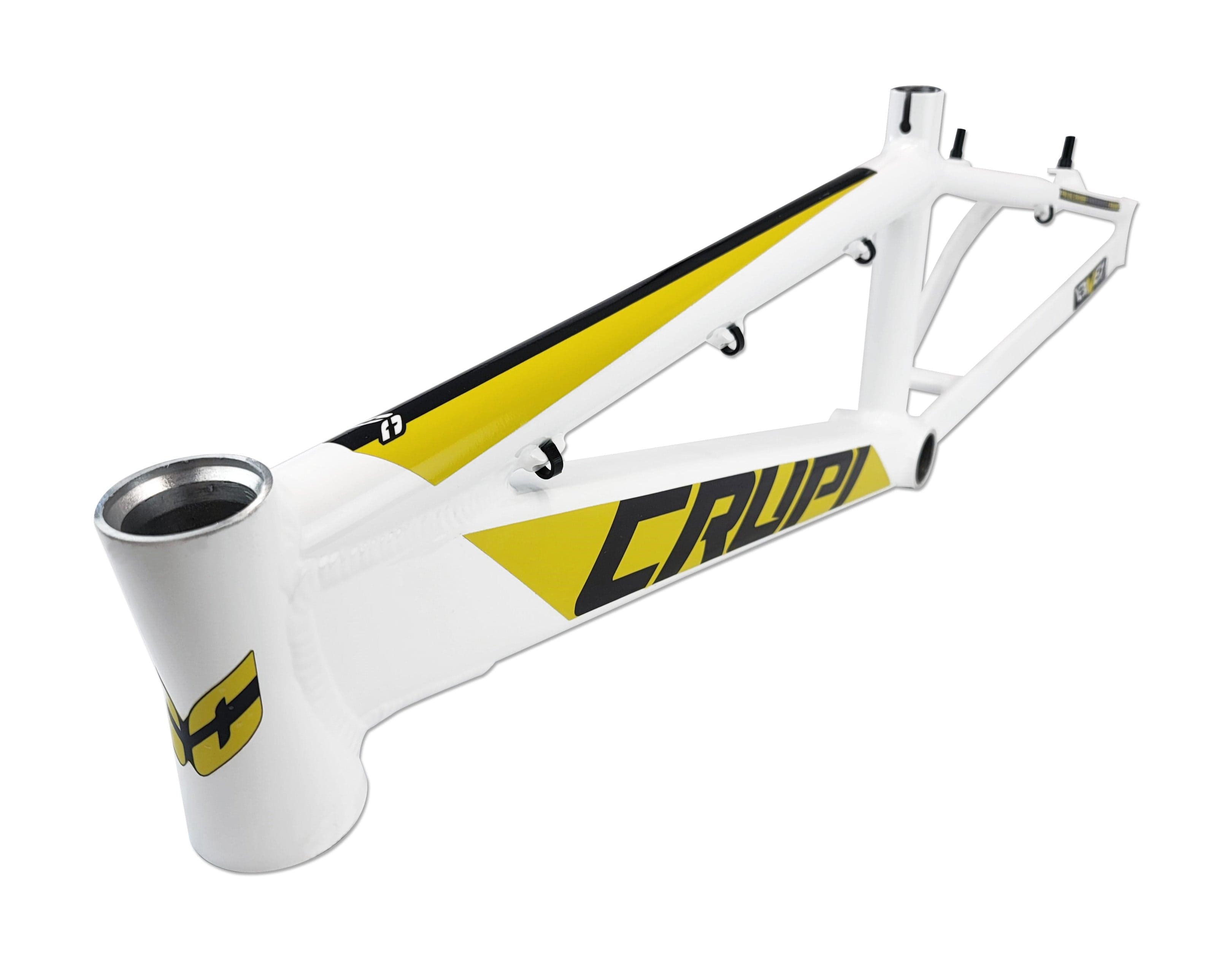 Crupi Parts Frames White / Yellow w/some Black Crupi Catalina 20" Mini Race Frame