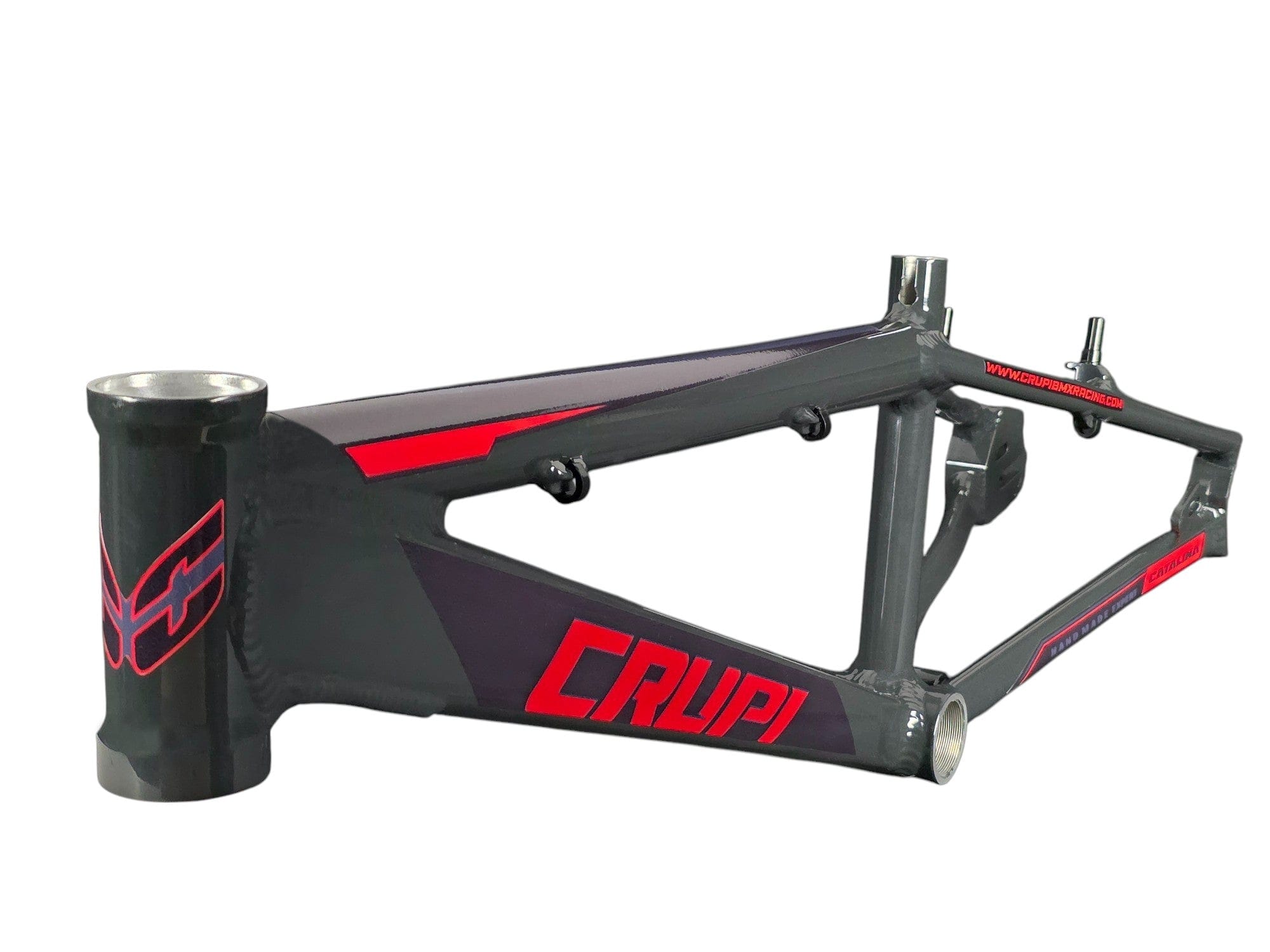 Crupi Parts Frames Charcoal / with Red decals Crupi Catalina 2.0 Junior Race Frame