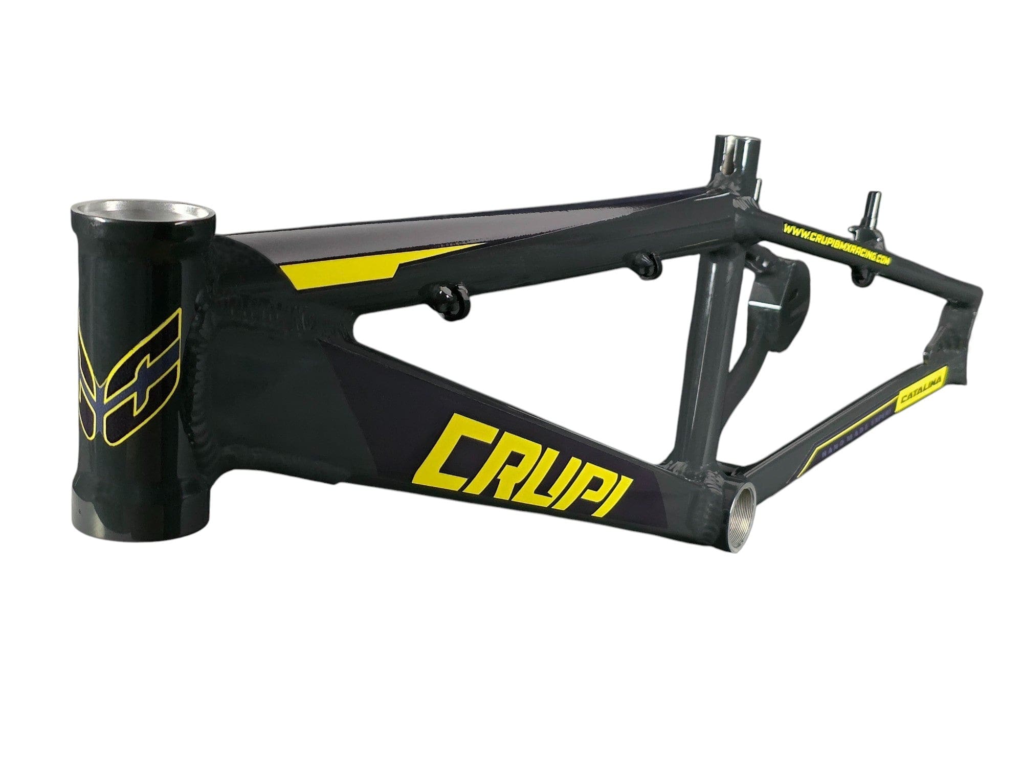 Crupi Parts Frames Charcoal / with Yellow decals Crupi Catalina 2.0 Junior Race Frame