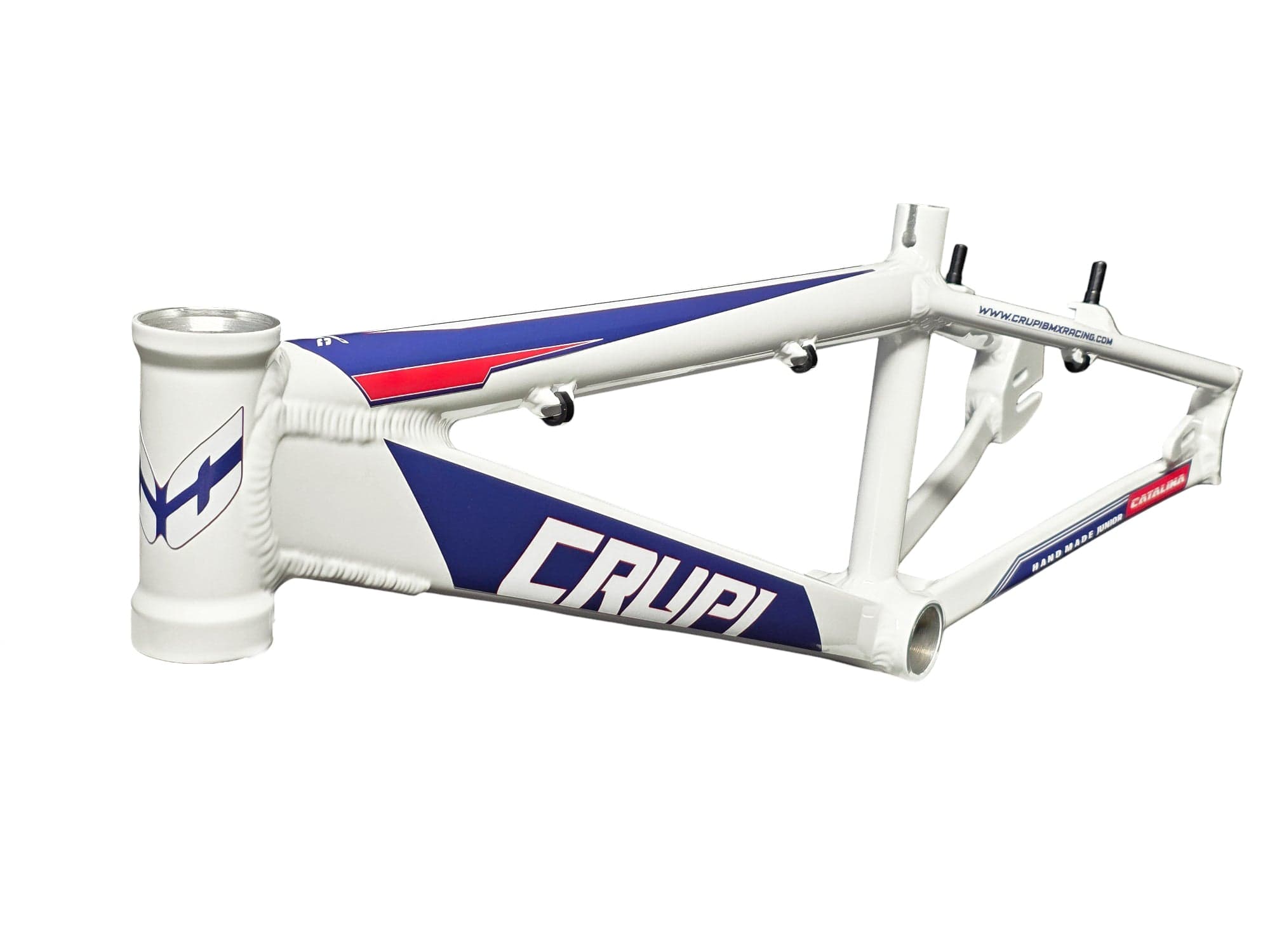 Crupi Parts Frames White / with RedWhiteBlue decals Crupi Catalina 2.0 Expert XL Cruiser Race Frame