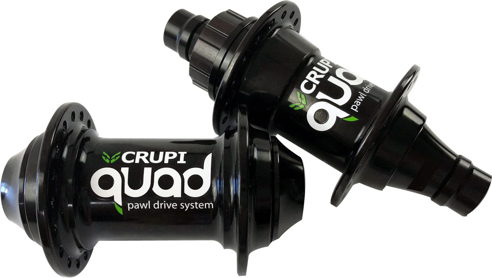 Crupi Parts Hubs 36H Pro w/20mm Front / Black Crupi Quad 28H & 36H Hubsets