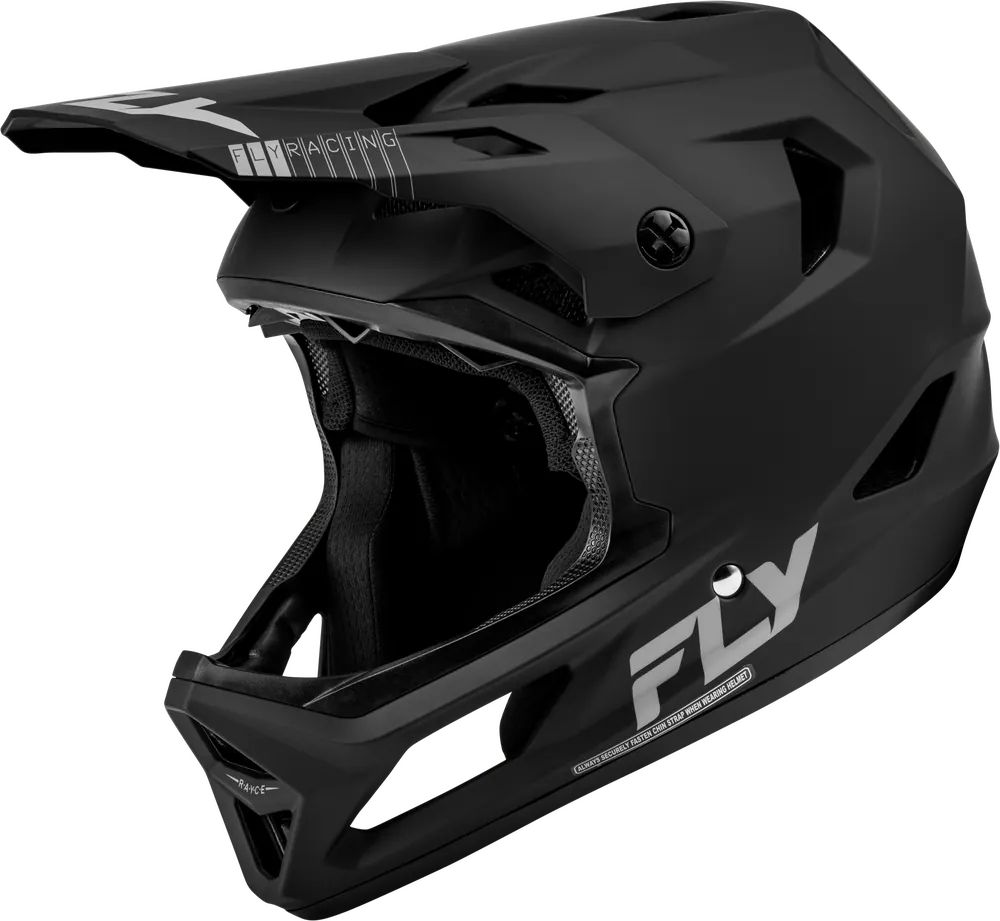 Fly Racing Apparel BLACK / Youth Small Fly Racing Rayce Solid Helmet