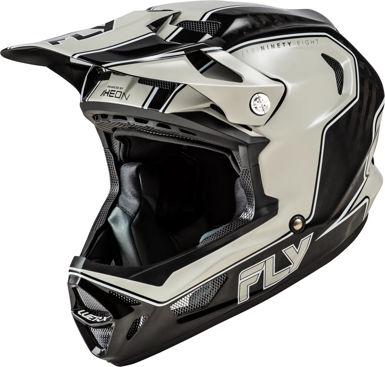 Fly Racing Apparel BLACK CARBON/GREY / Youth Large Fly Racing Werx-R Flow Carbon Helmet