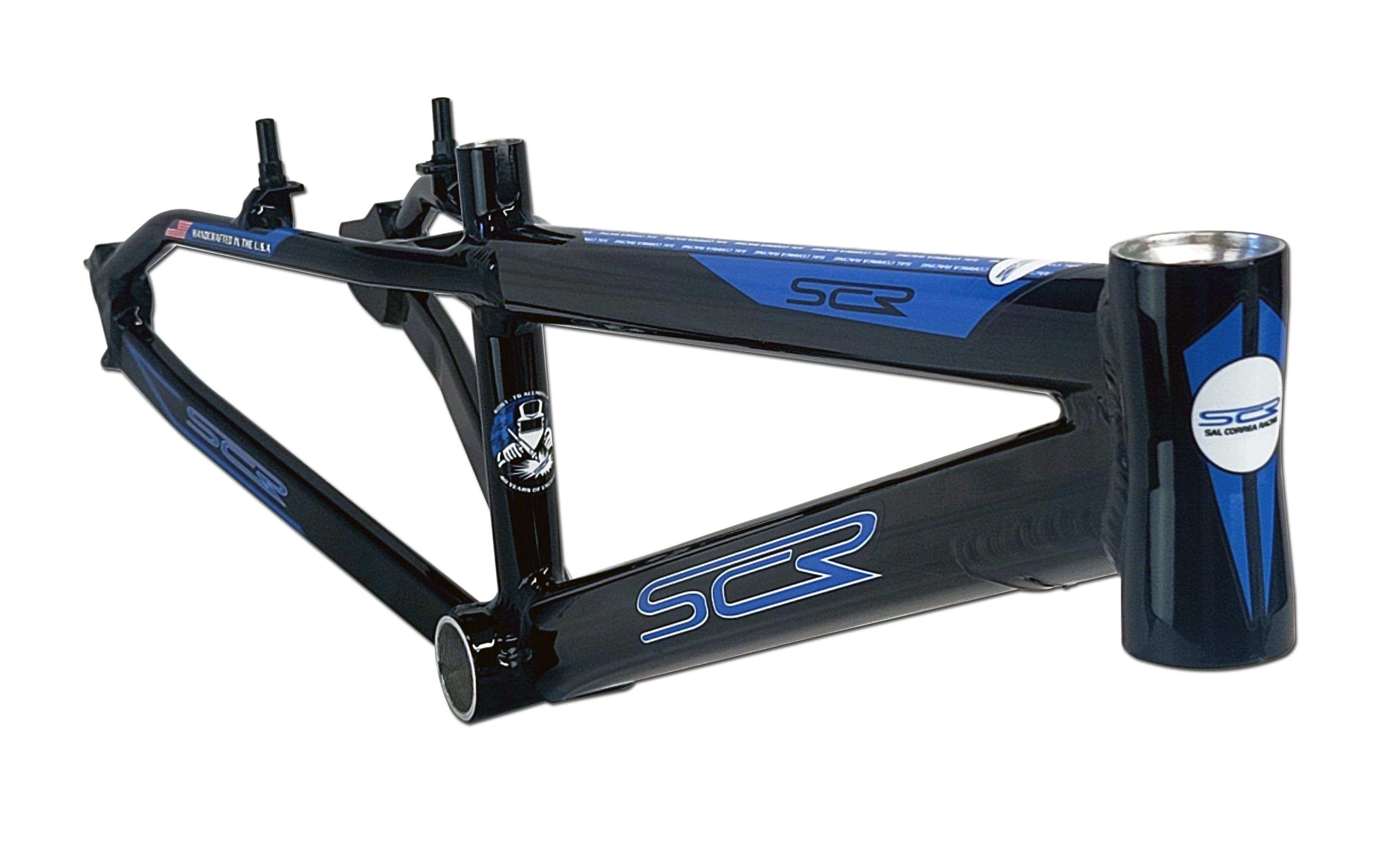 SCR Frames Black / Blue decals SCR OS20 Pro Race Frame