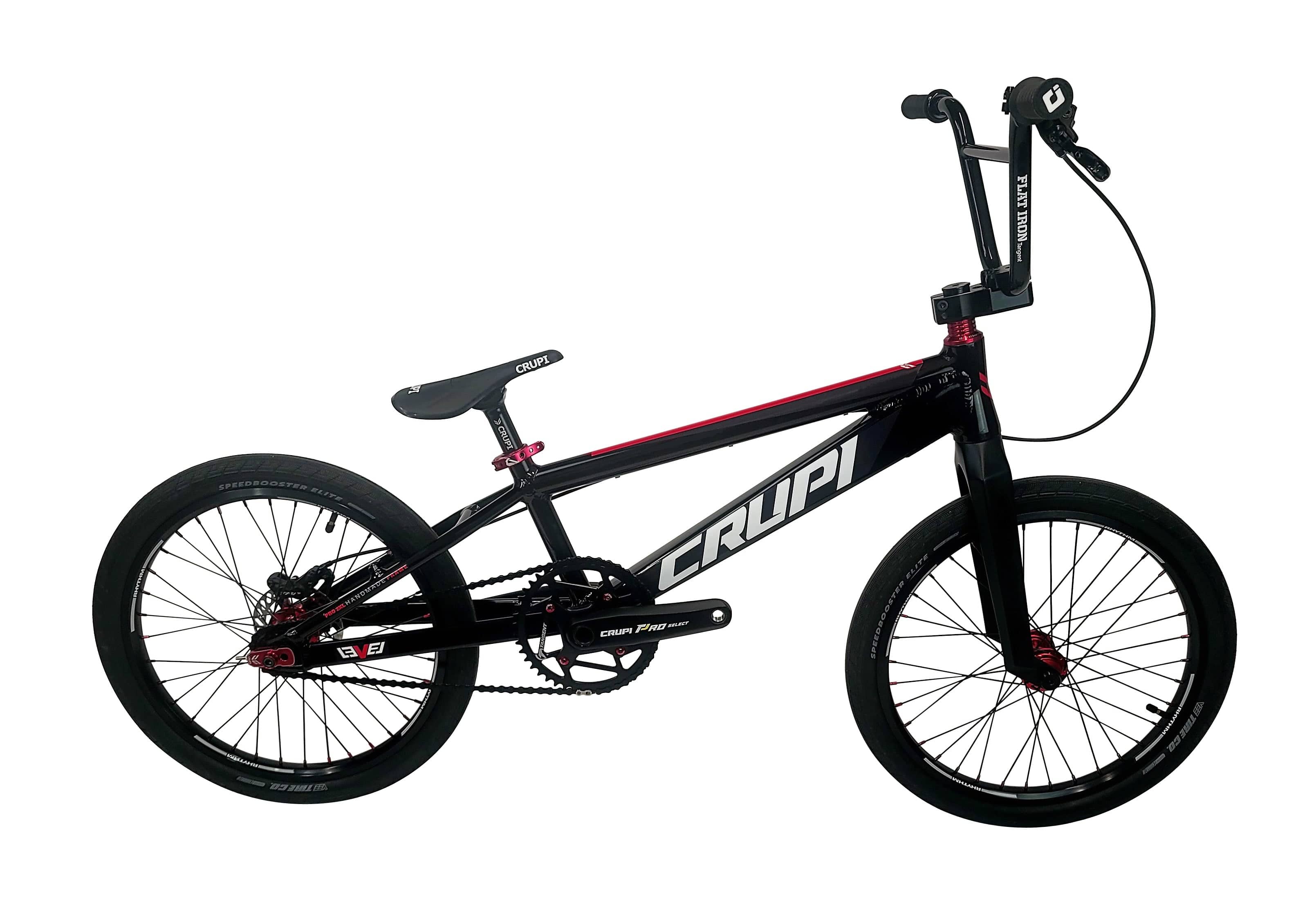 Crupi BMX Complete Bike Black / with Red parts Level Pro 3XL Complete Bike