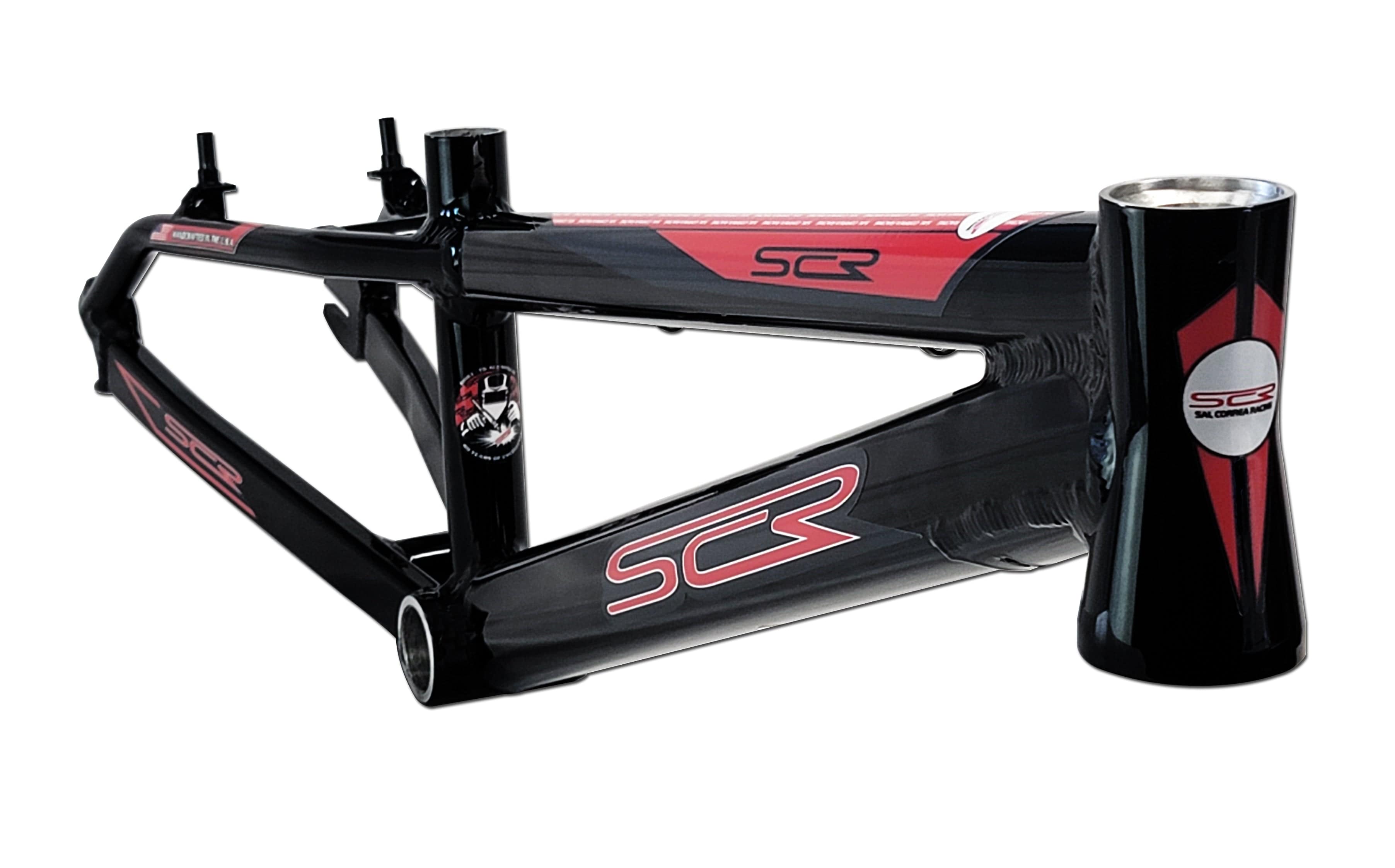 SCR Frames Black / Red decals SCR 20" Expert XL Race Frame