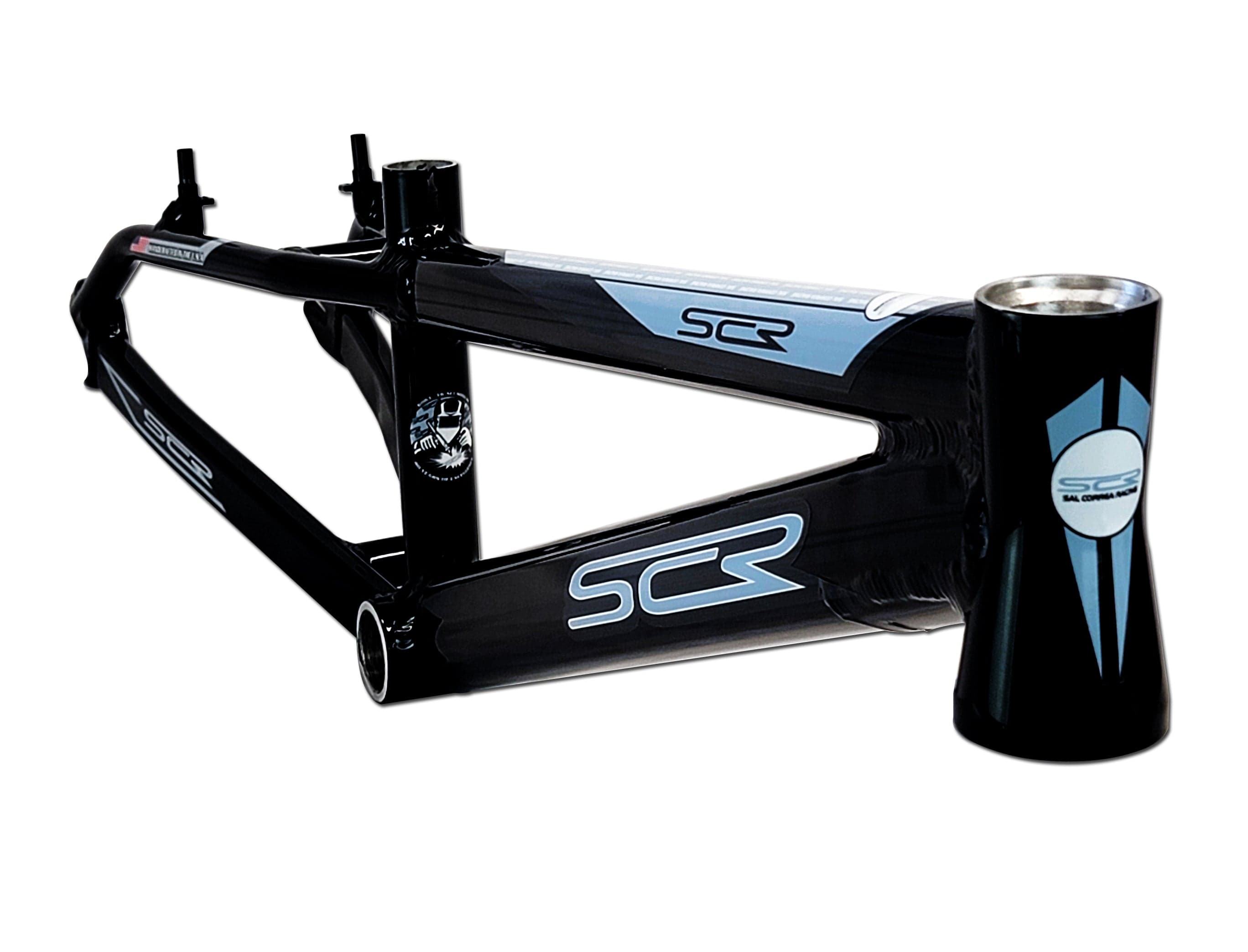 SCR Frames Black / Steel decals SCR 20" Pro 2X Race Frame