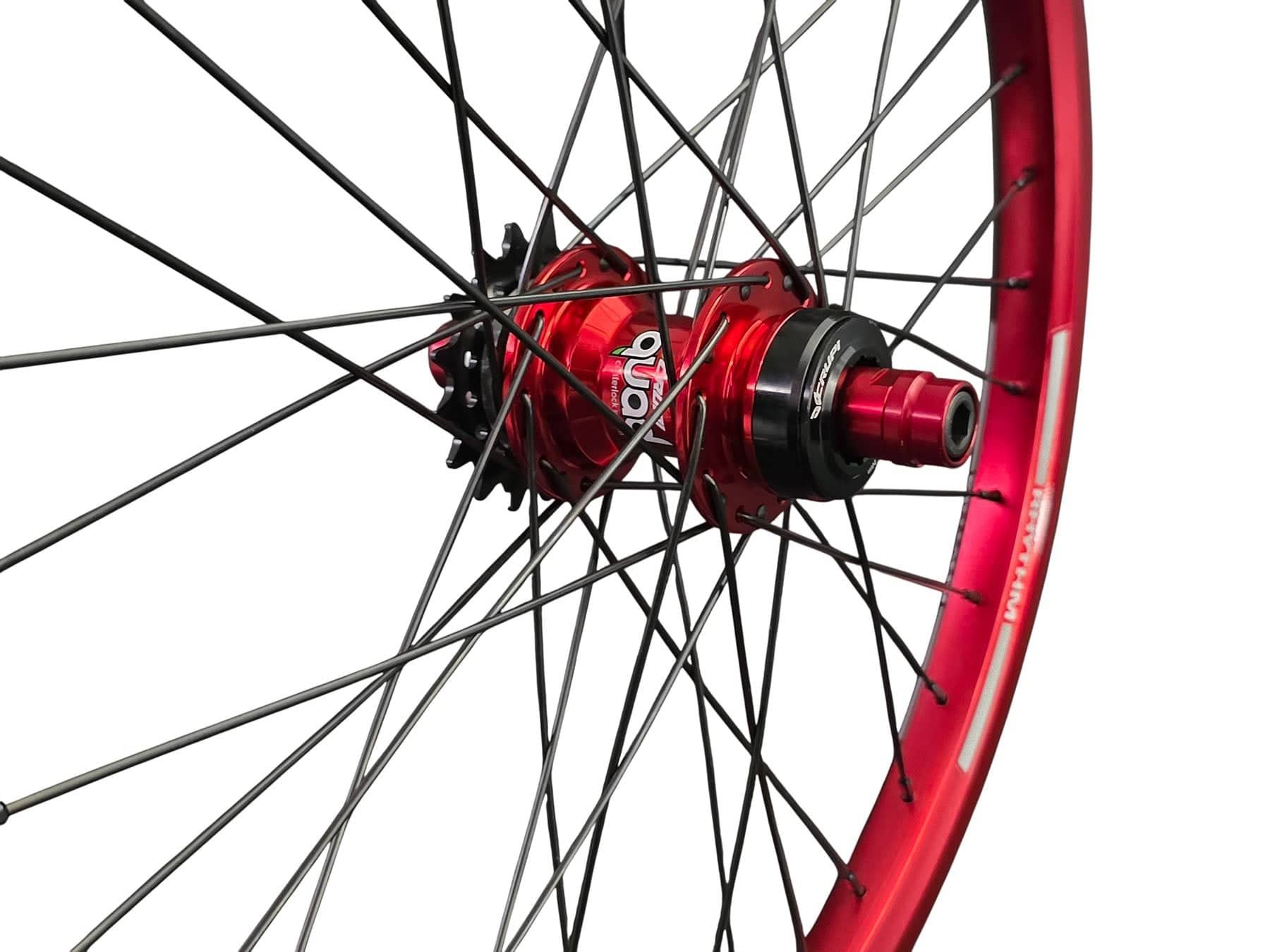 Crupi Parts Wheels Crupi 20 x 1-1/8 28H CenterLock Wheelset