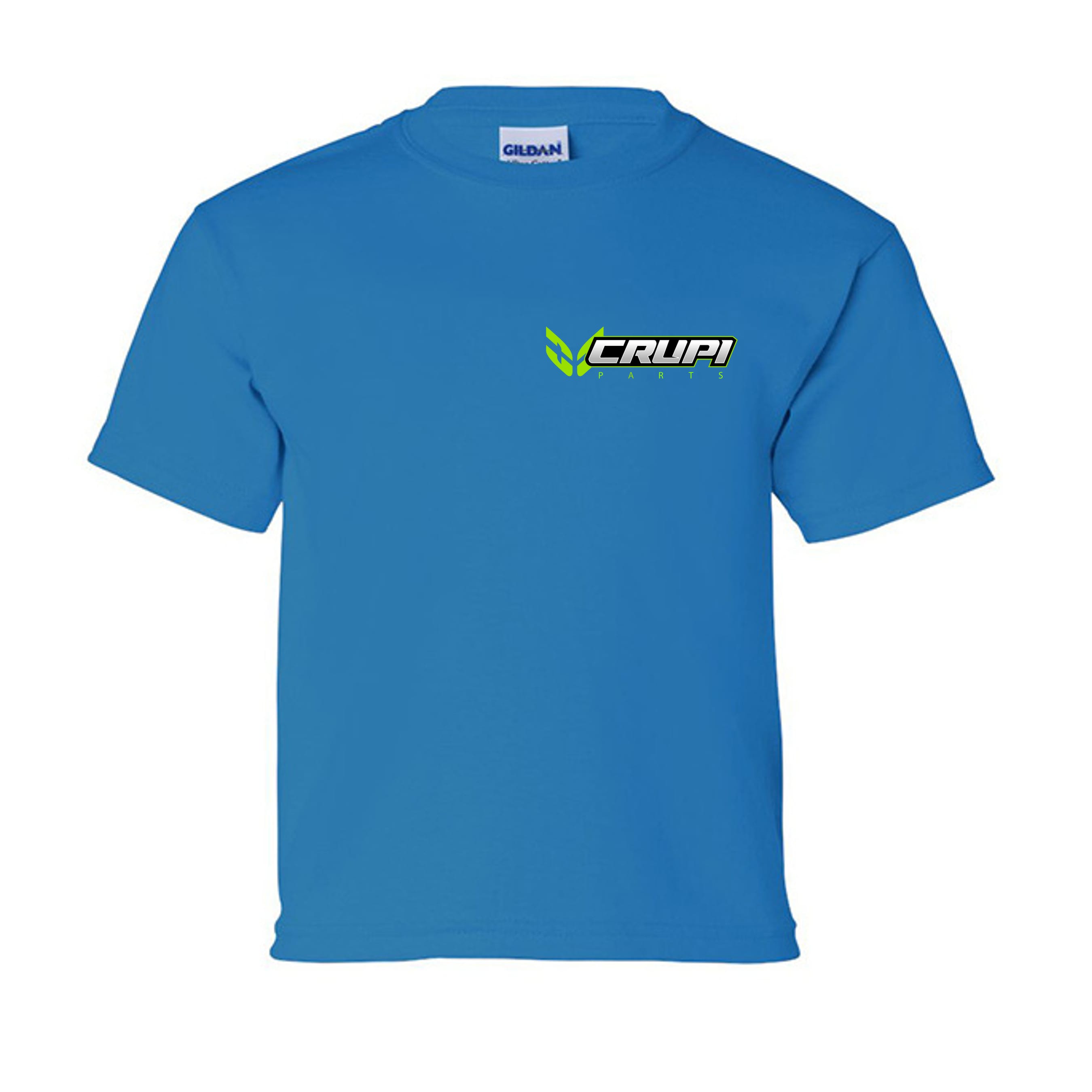 Crupi BMX Apparel SAPPHIRE / YXS Crupi T-Shirt New Logo kids