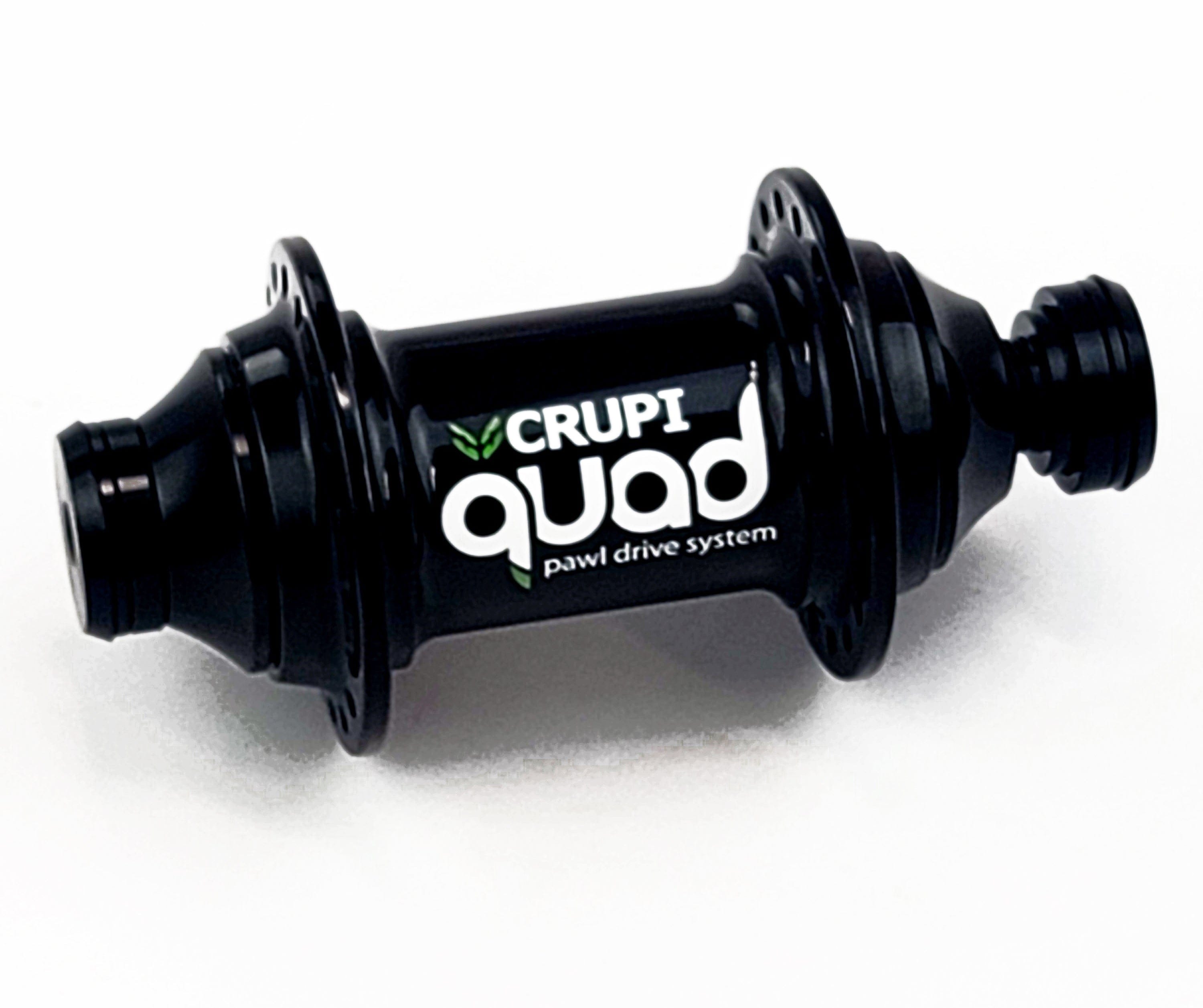 Crupi Parts Hubs 36H 20mm Front / Black Crupi Quad 20mm Front Hubs