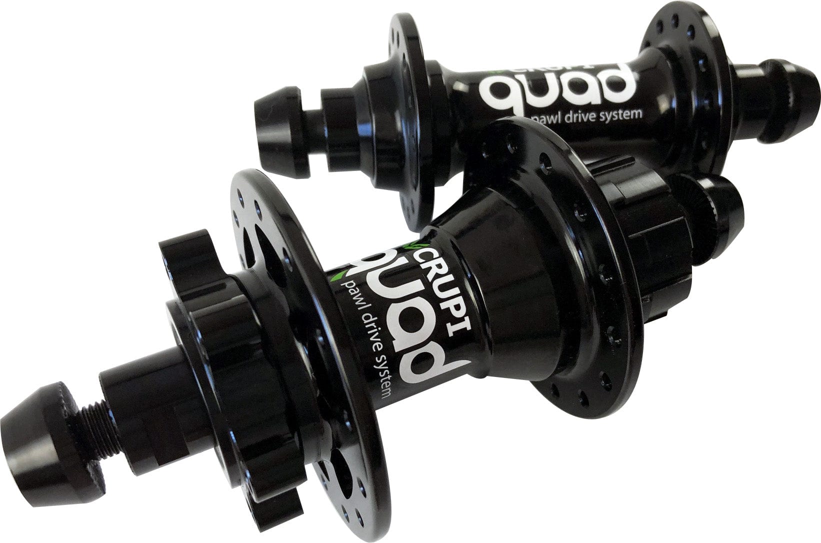 Crupi Parts Hubs 28H Mini/Expert Disc / Black Crupi Quad 28H & 36H Disc Hubsets