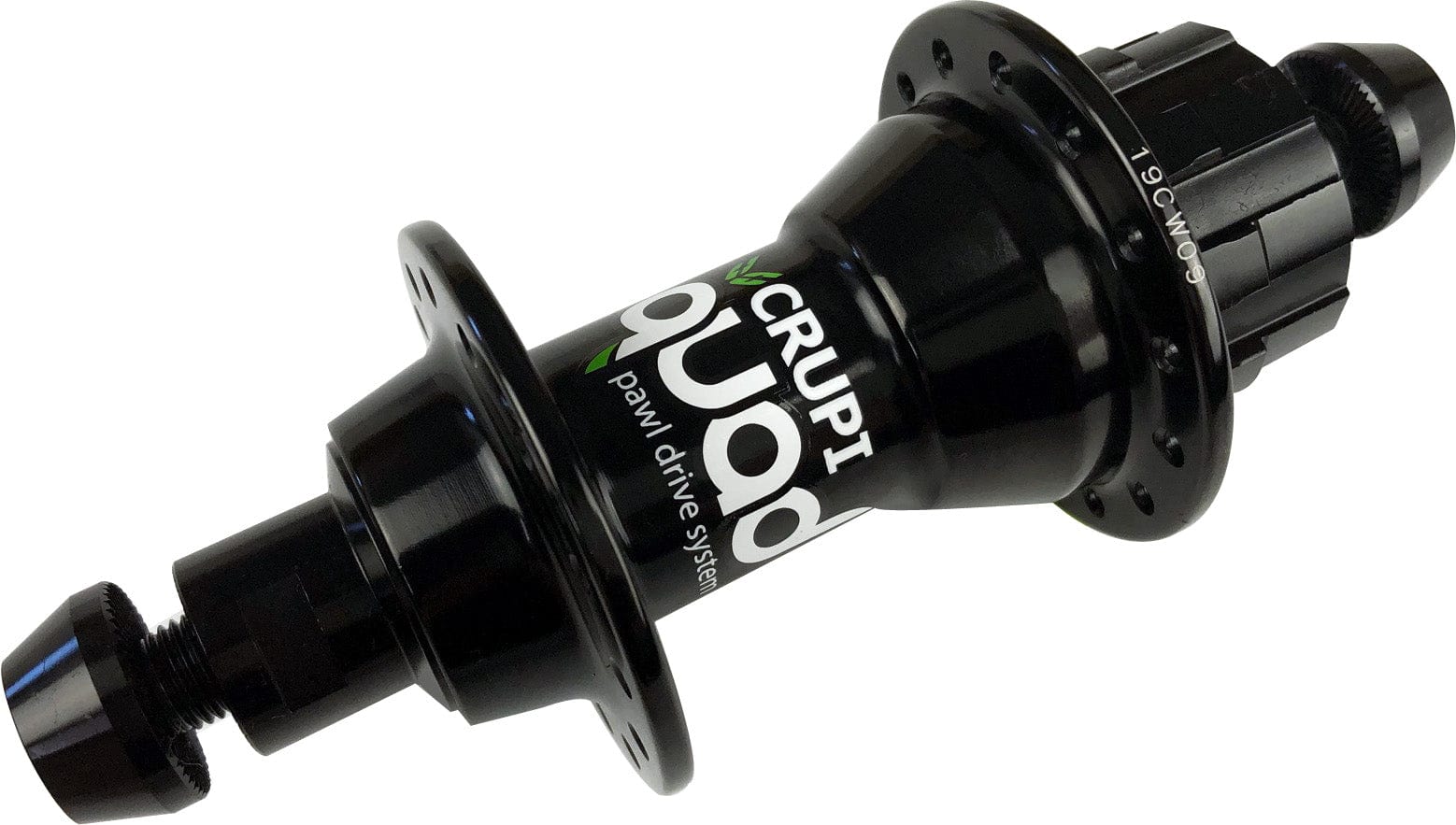 Crupi Parts Hubs 28H Mini/Expert Rear / Black Crupi Quad 28H & 36H Rear Hubs