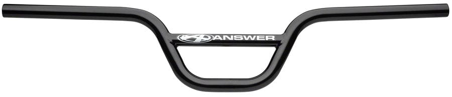 Answer Handle Bars 5" Flat / Black Answer Pro Chromoly Bars