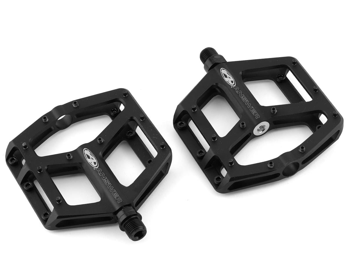 Tangent Pedals Black Senior 9/16 Answer MPH Senior Platform pedals