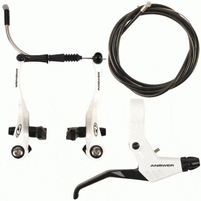 Answer Brakes Pro / White Answer V-Brake Kit