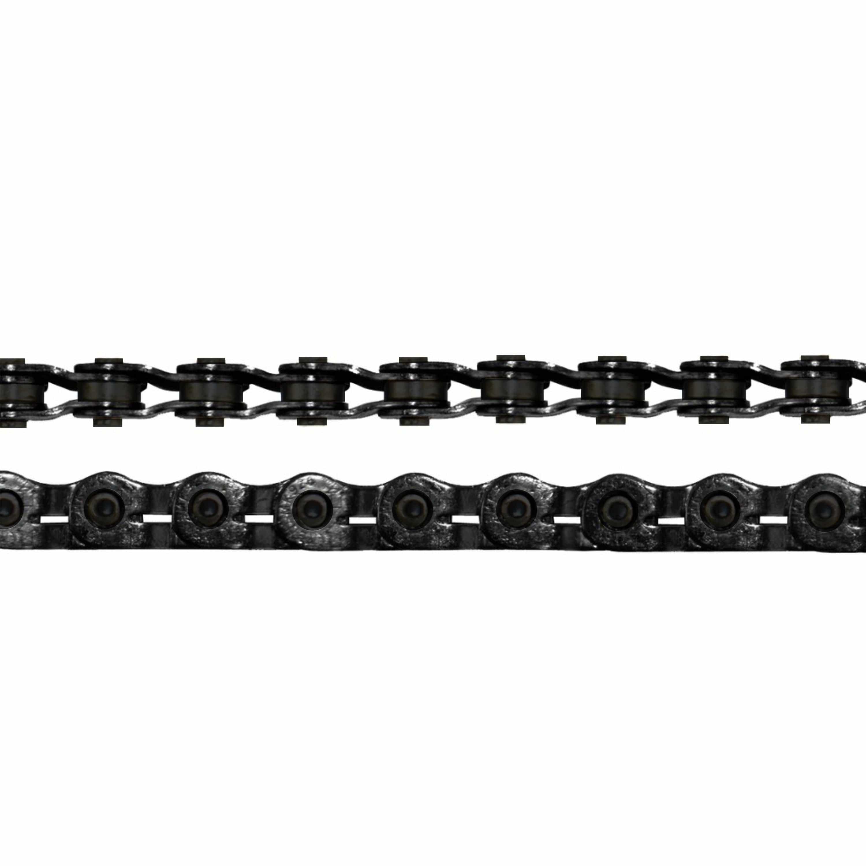 Crupi Parts Chains Black Rhythm Half Link Hollow Pin chain