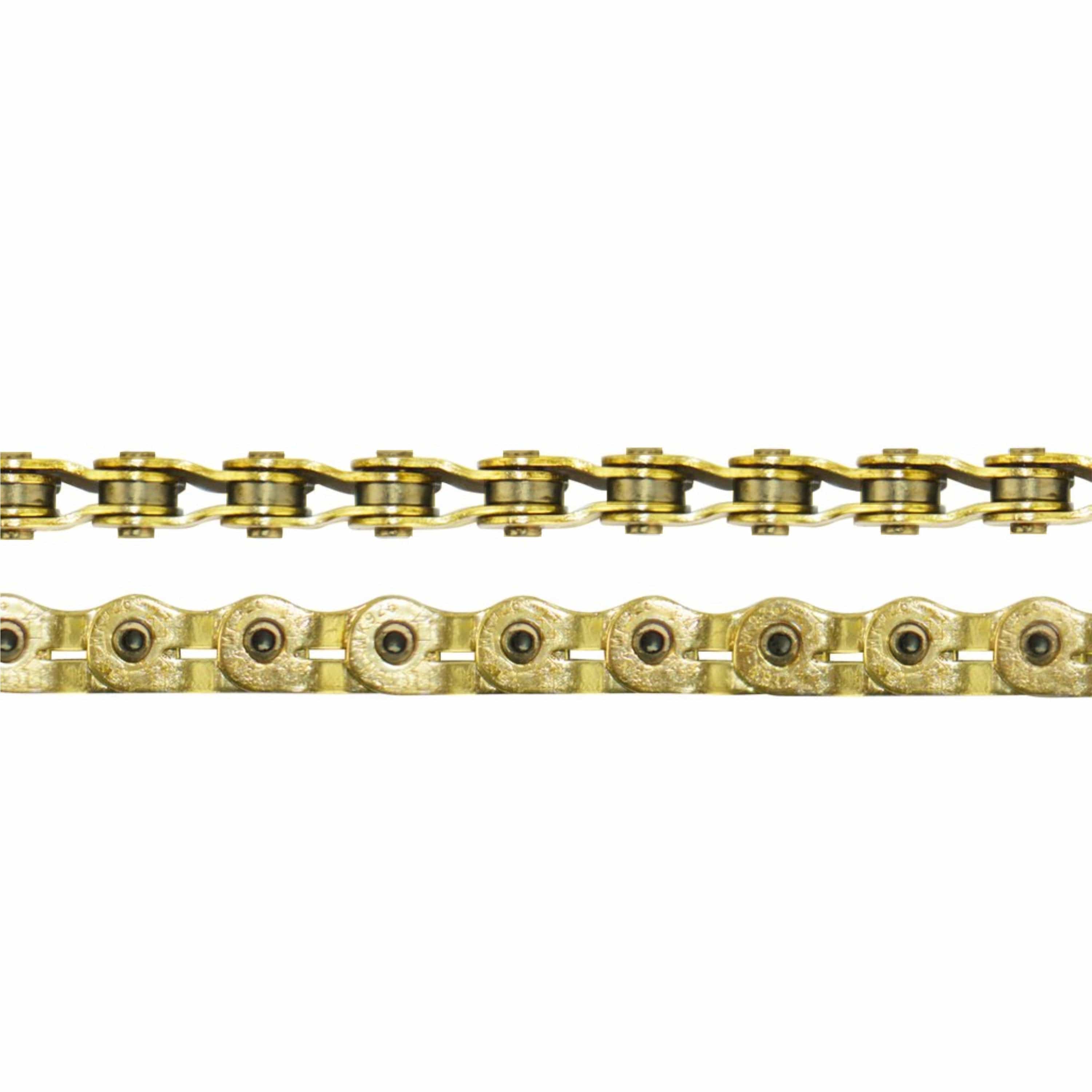 Crupi Parts Chains Gold Rhythm Half Link Hollow Pin chain