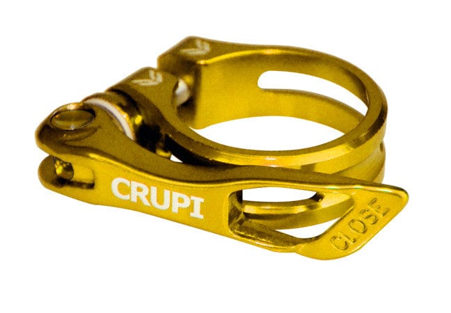 Crupi Parts Seat Clamps 1-1/4" (31.8mm) / Gold Crupi Quick QR Clamps