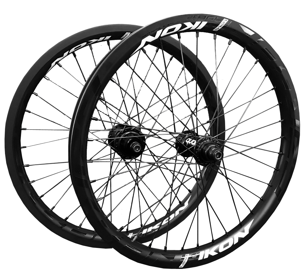 Crupi Parts Wheels 28H 20" Mini/Expt 451x22mm / All Black IKON Crupi Carbon Wheelsets