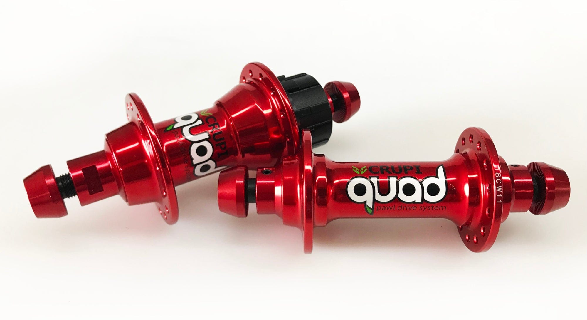 Crupi Parts Hubs 28H Mini/Expert / Red Crupi Quad 28H & 36H Hubsets