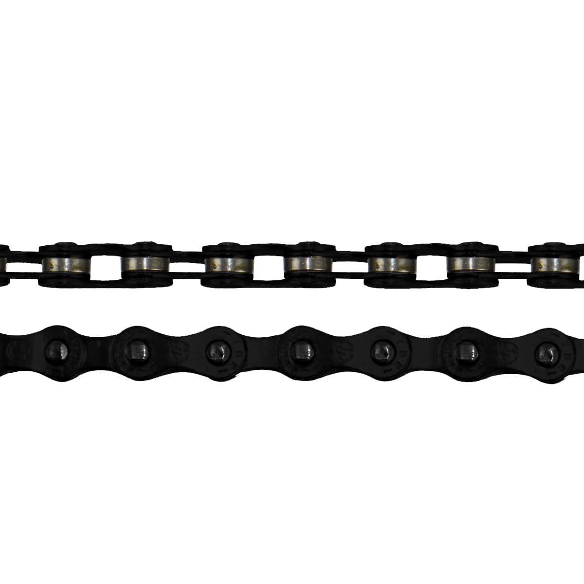 Crupi Parts Chains Black Rhythm Pro 3/32" Full Link BMX chain