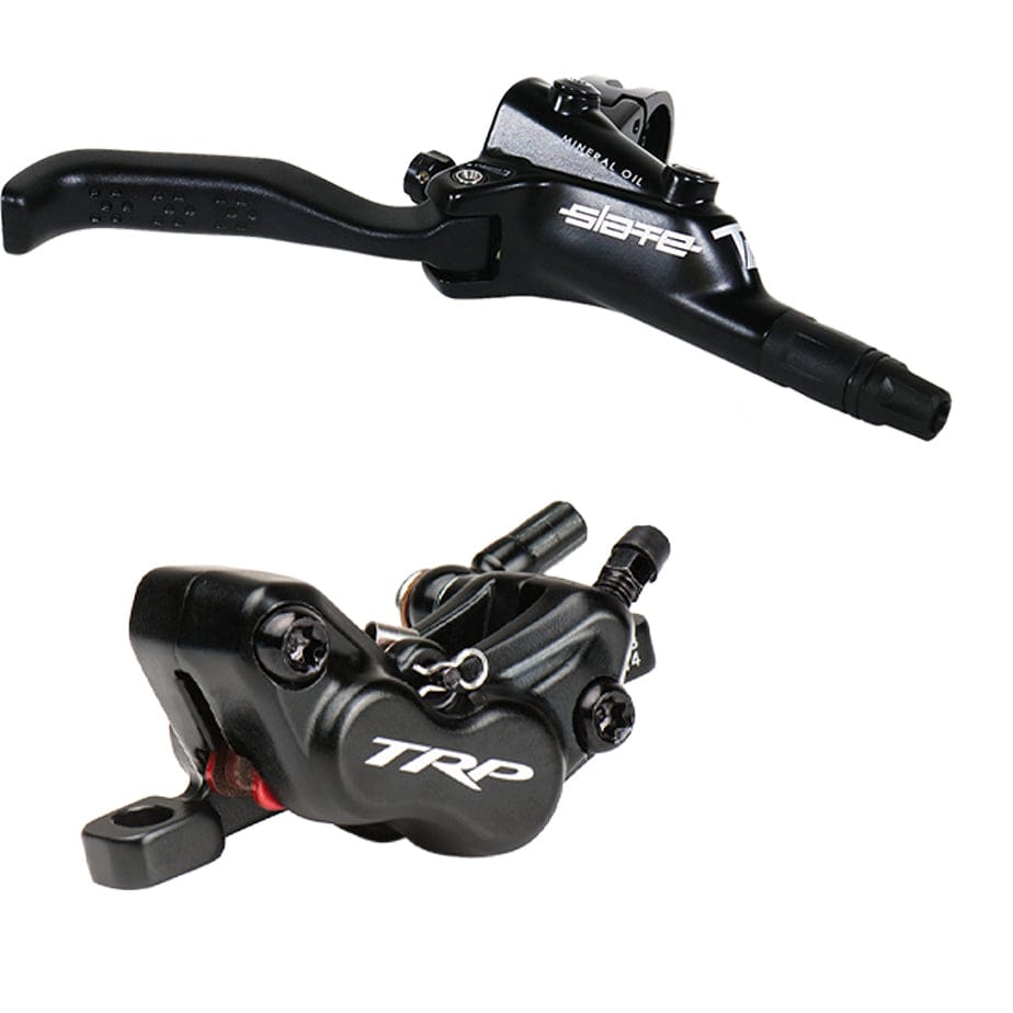 TRP Brakes Rear / Black TRP Slate T4 Hydraulic Disc Brake Kit