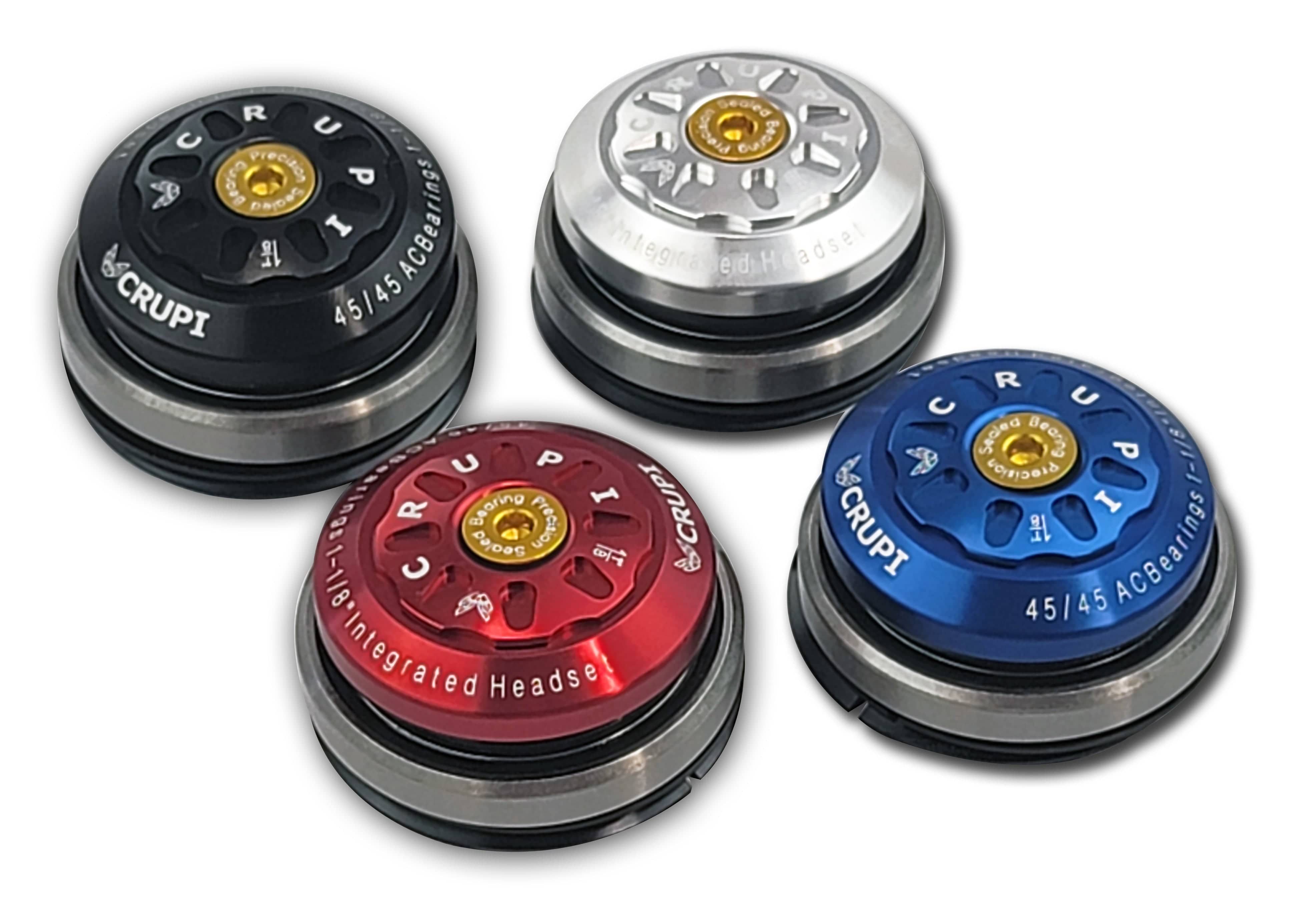 Crupi Parts Headset/Spacers Crupi Factory 1.5" Pro Taper Headsets