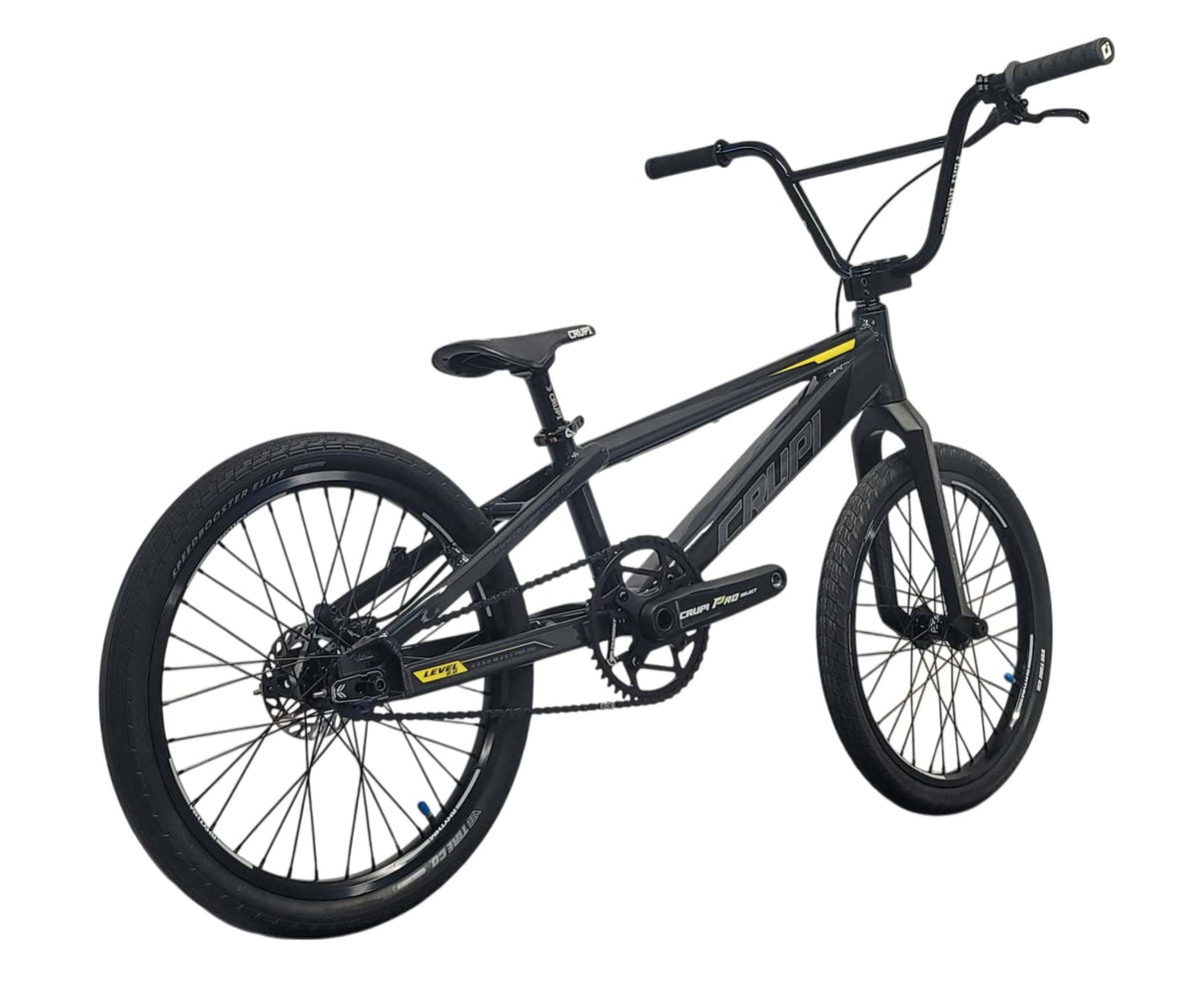 Crupi BMX Complete Bike Charcoal / with Black parts / with Yellow decals Catalina 2.0 Junior Complete Bike