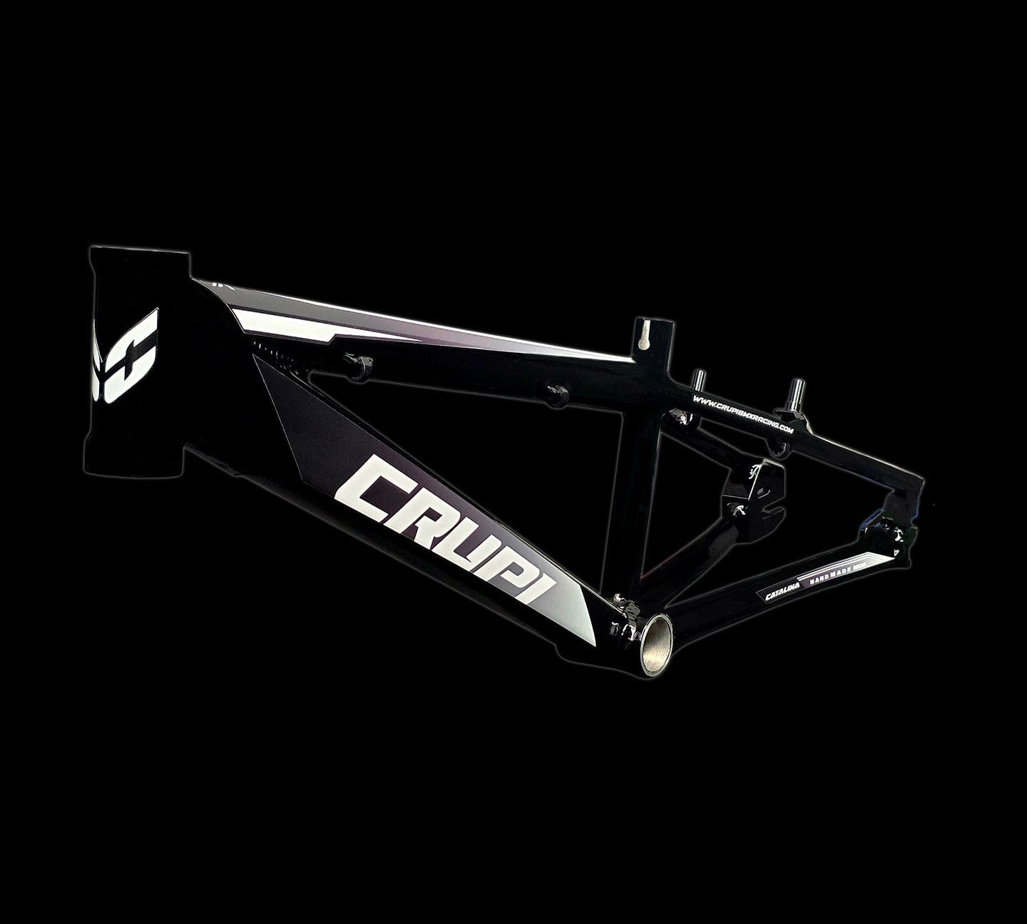 Crupi Parts Frames Black / with BlackWht Fade decals Crupi Catalina 2.0 Expert Race Frame