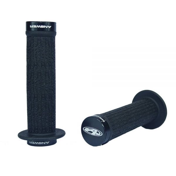 Tangent Grips Black 105mm Answer BMX Flange Grips