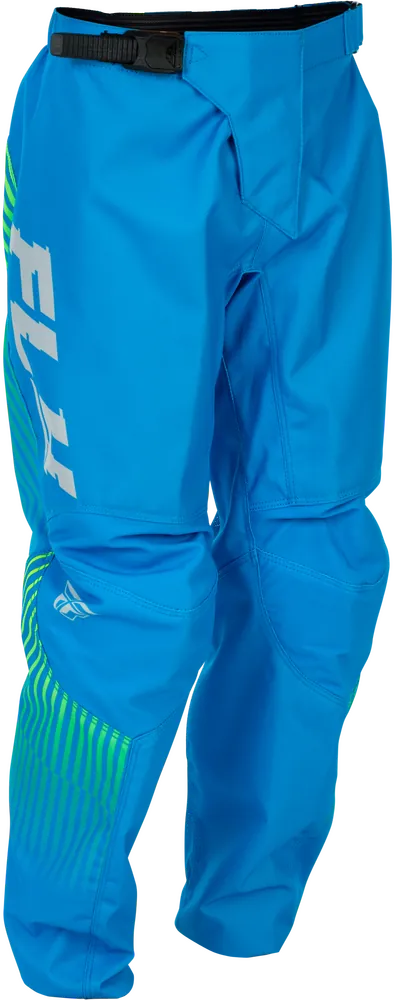 Fly Racing Apparel BLUE/HI-VIZ / 18 Youth Fly Racing F-16 Pants