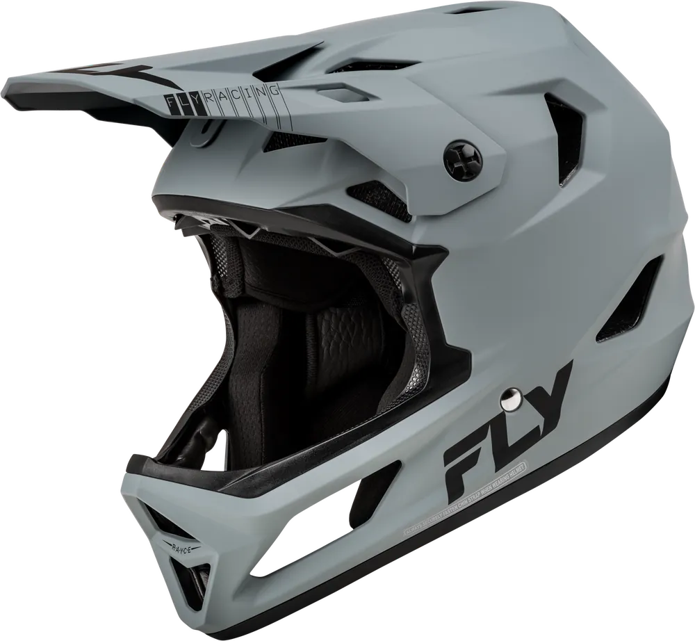 Fly Racing Apparel GREY / Youth Small Fly Racing Rayce Solid Helmet