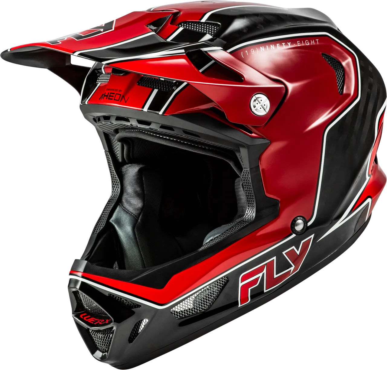 Fly Racing Apparel BLACK CARBON/RED / Youth Large Fly Racing Werx-R Flow Carbon Helmet