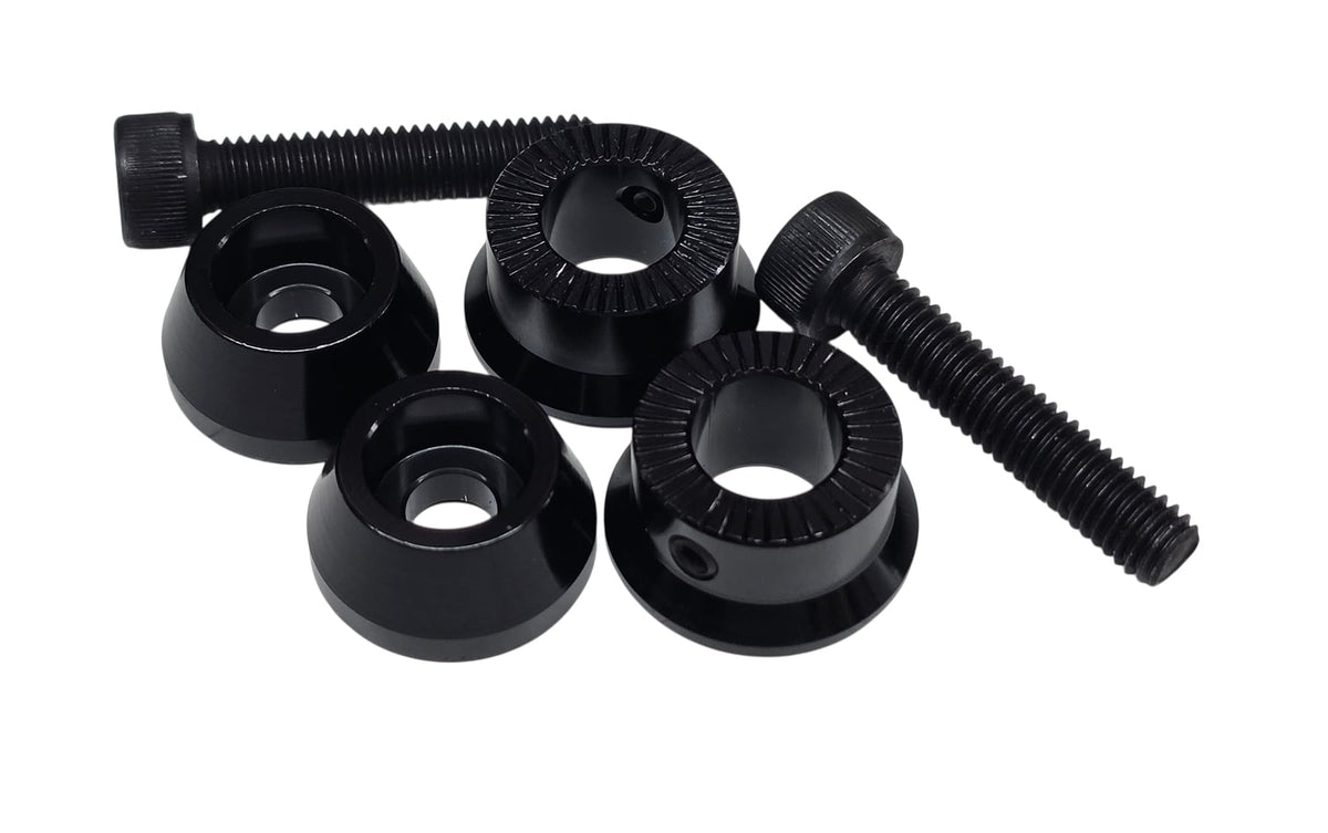 Crupi Parts Widgets Black Crupi Quad 28H Front CenterLock Hub Rebuild Kit Black