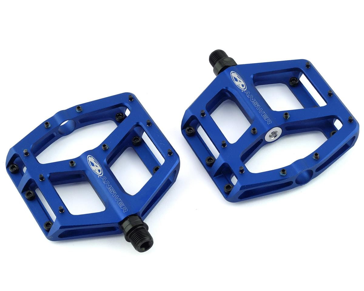 Tangent Pedals Blue Senior 9/16 Answer MPH Senior Platform pedals